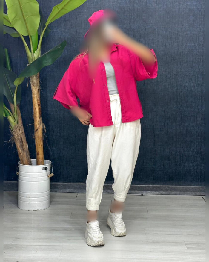 شومیز آستین بندی - Image 3