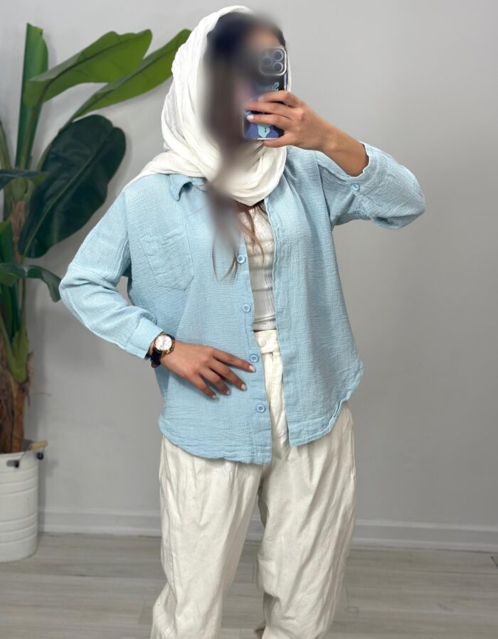 شومیز دبل فیس - Image 8