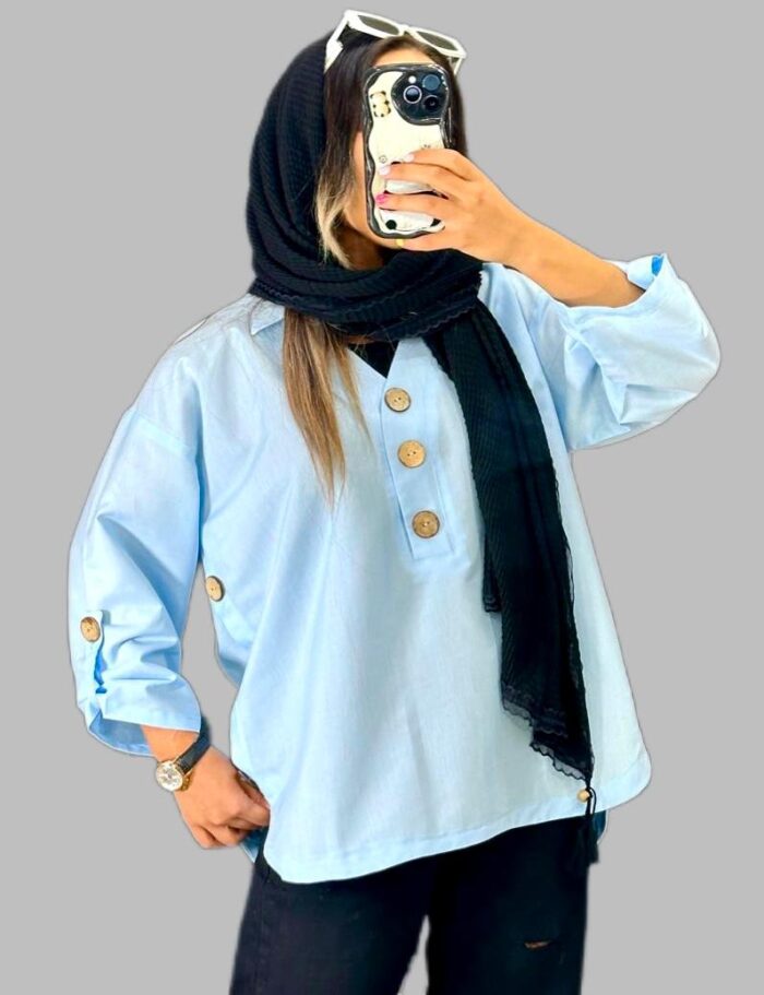 شومیز سه دکمه - Image 2