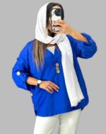 شومیز سه دکمه - Image 3