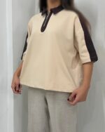 تیشرت نیم زیپ - Image 5