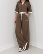 ست پلوشرت شلوار گوچی - Image 4