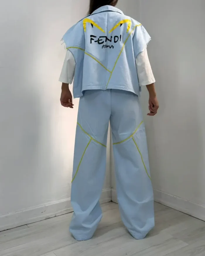 ست وست شلوار fendi - Image 9