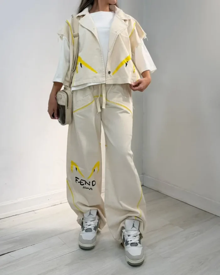 ست وست شلوار fendi - Image 13