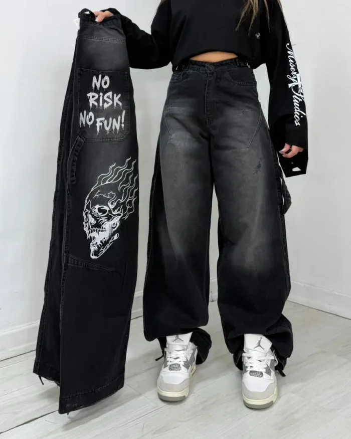 شلوار جین بالنی no risk - Image 4