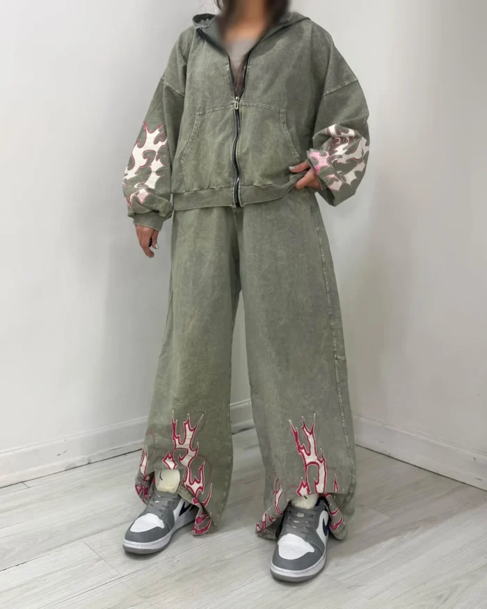 ست سویشرت شلوار fire - Image 4