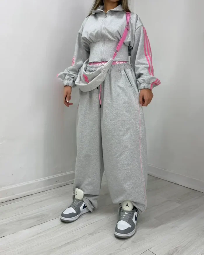 ست چهار تیکه خطدار - Image 10
